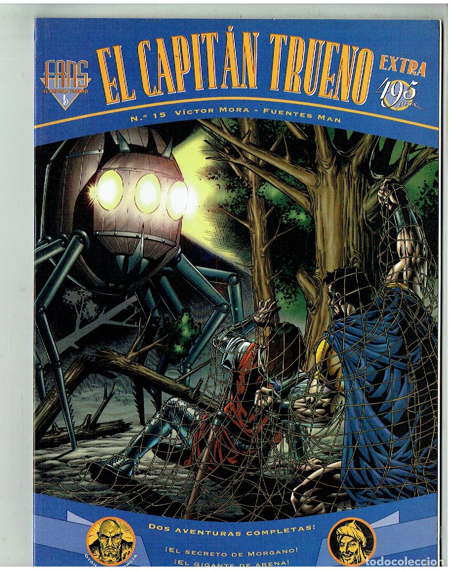 C&oacute;mics: EL CAPITAN TRUENO. EXTRA. FANS. N&ordm; 15. EDICIONES B. 1998.(B/39.3 RUM)