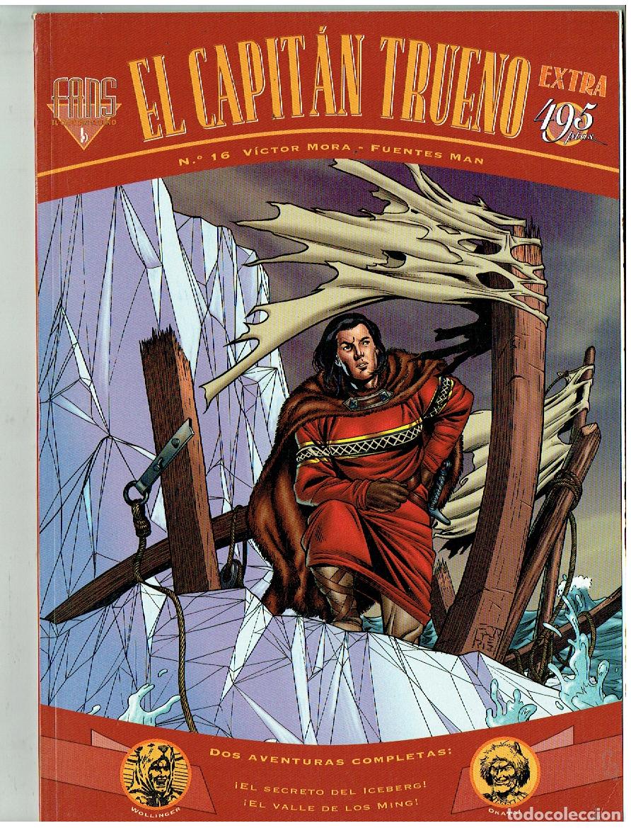 C&oacute;mics: EL CAPITAN TRUENO. EXTRA. FANS. N&ordm; 16. EDICIONES B. 1998.(B/39.3 RUM)