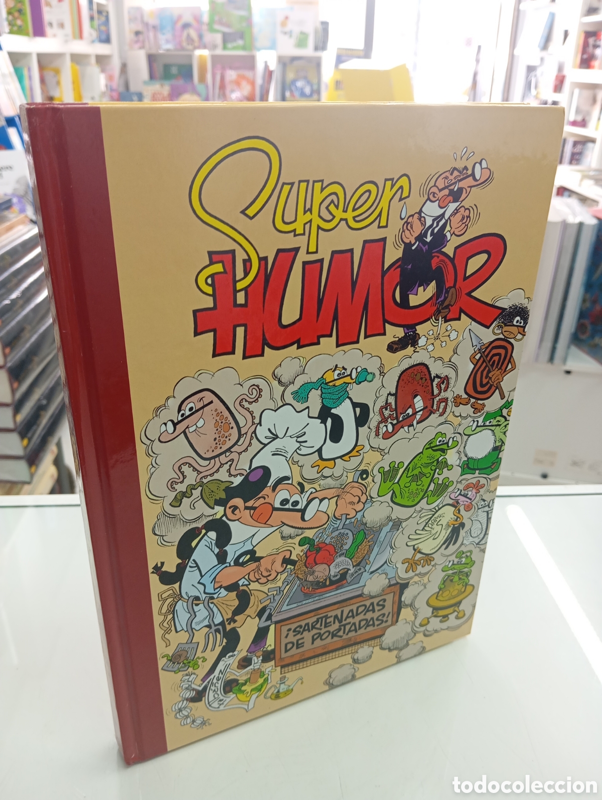 C&oacute;mics: SUPER HUMOR N&ordm; 51 MORTADELO Y FILEM&Oacute;N SARTENADAS DE PORTADAS EDICIONES B 1&ordf; EDICION NUEVO MUY RARO