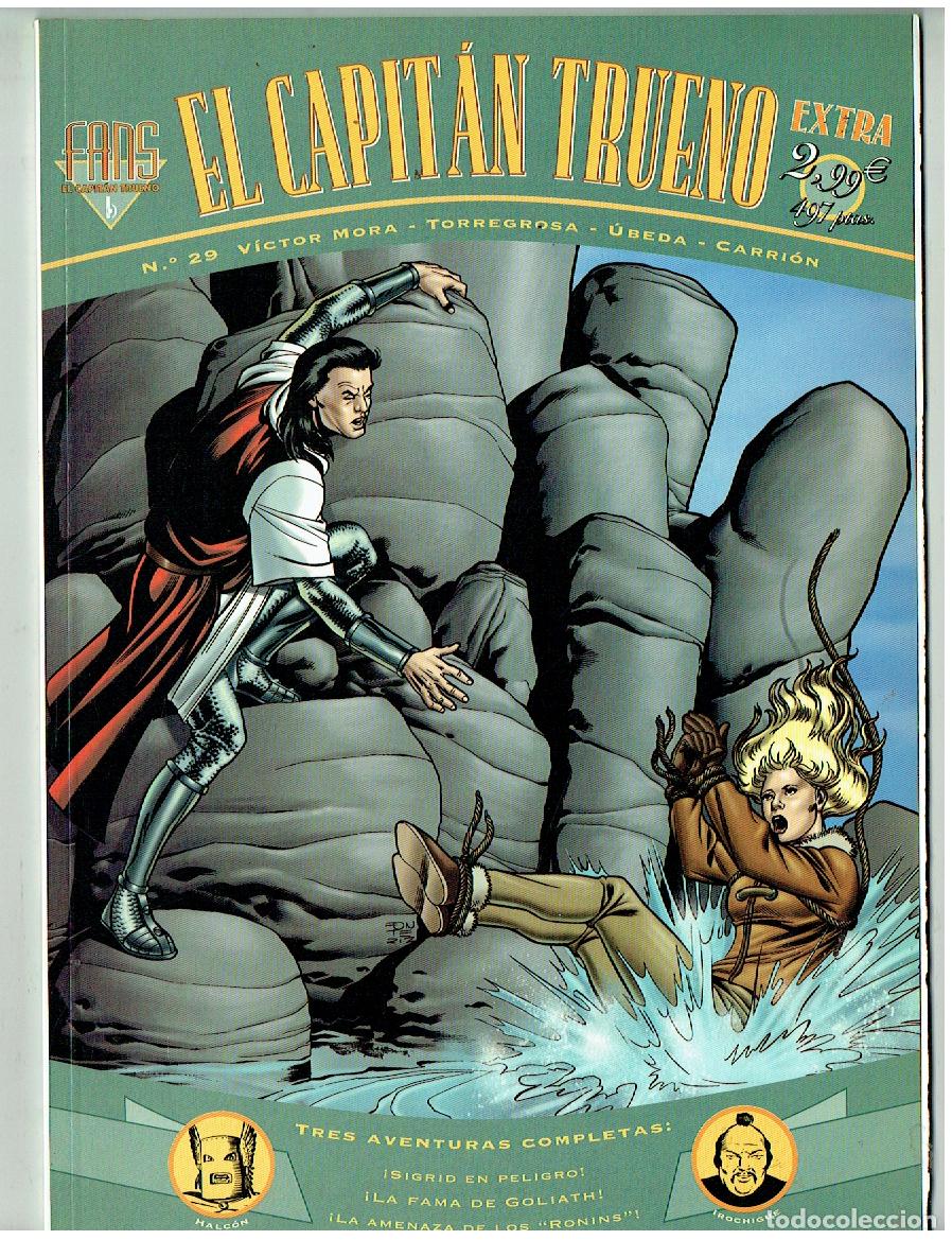 C&oacute;mics: EL CAPITAN TRUENO. EXTRA. FANS. N&ordm; 29. EDICIONES B. 1998.(B/39.3 RUM)