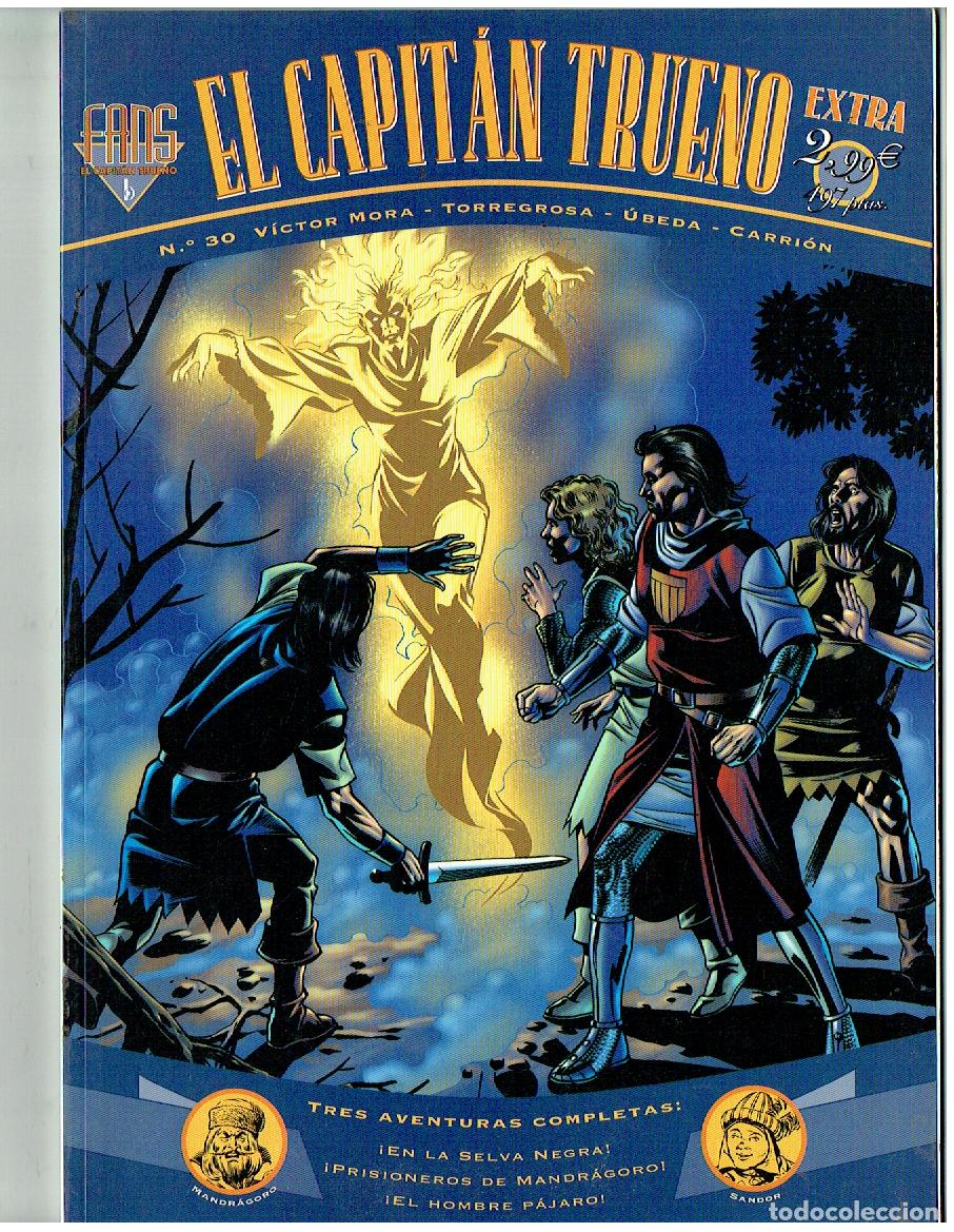 C&oacute;mics: EL CAPITAN TRUENO. EXTRA. FANS. N&ordm; 30. EDICIONES B. 1998.(B/39.3 RUM)