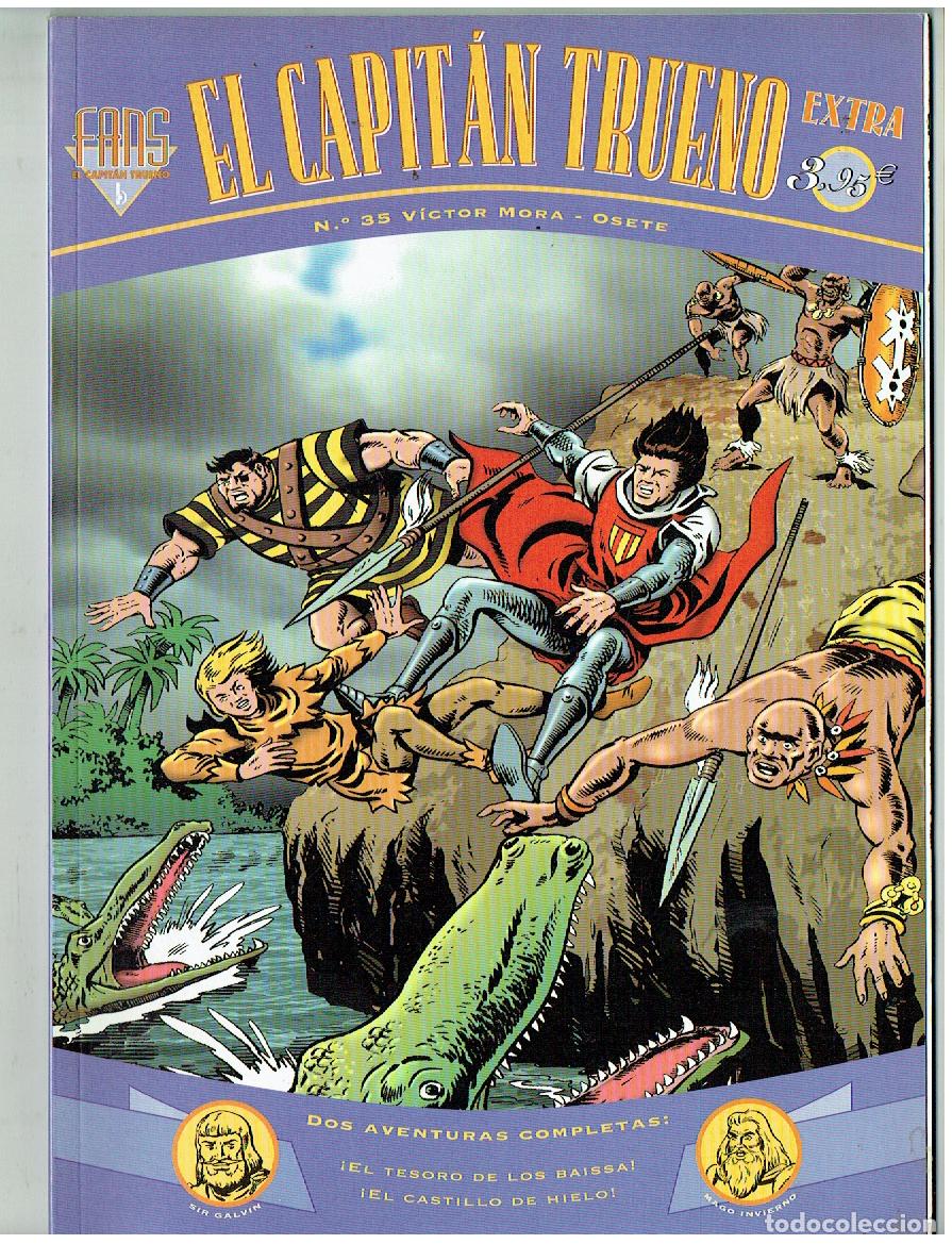 C&oacute;mics: EL CAPITAN TRUENO. EXTRA. FANS. N&ordm; 35. EDICIONES B. 1998.(B/39.3 RUM)