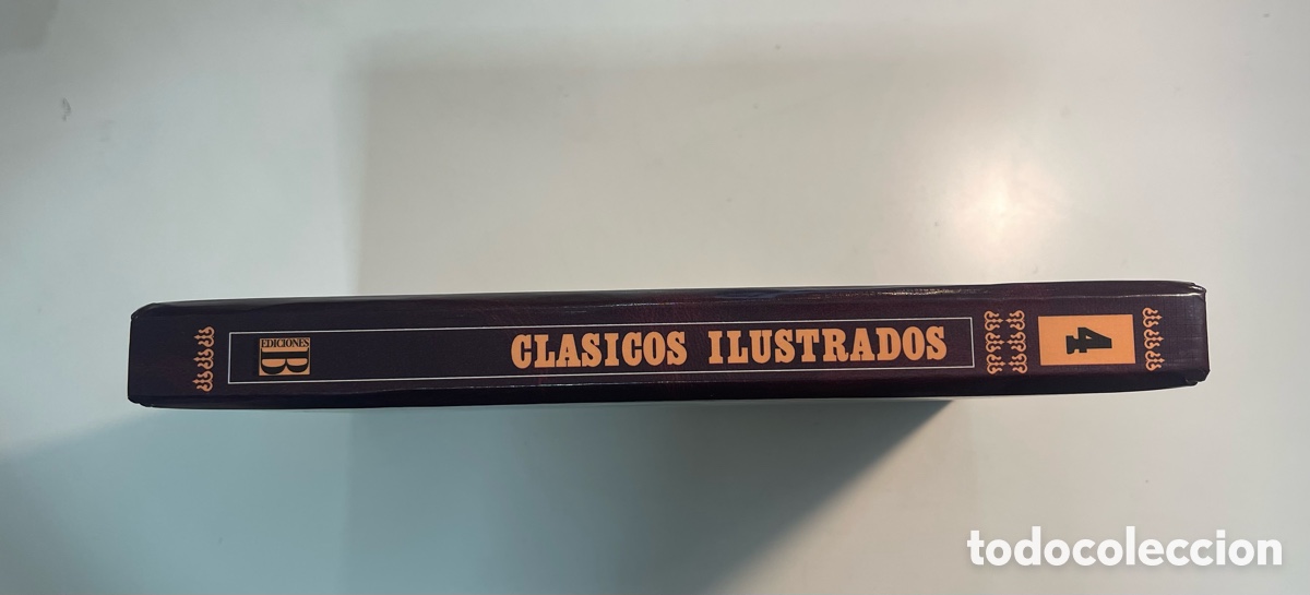 C&oacute;mics: CLASICOS ILUSTRADOS TOMO 4, EDICIONES B . 1992 - Foto 2