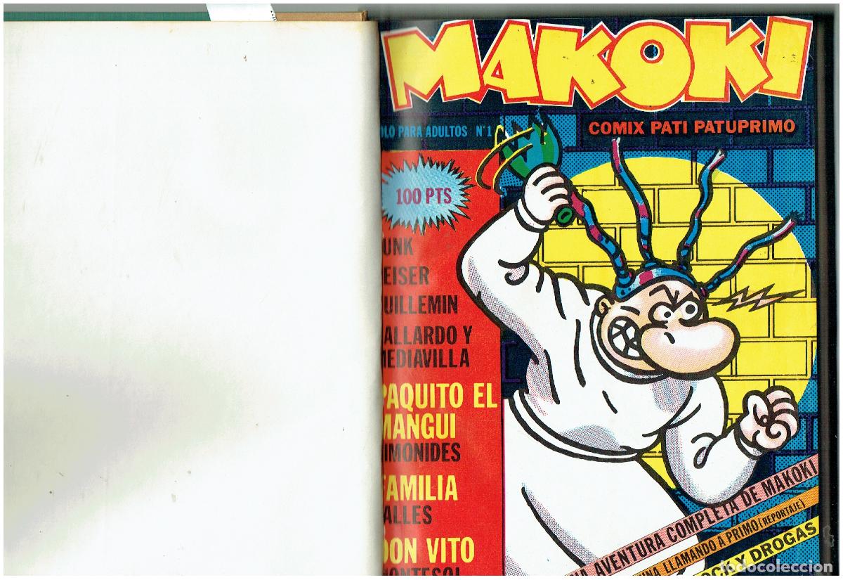C&oacute;mics: MAKOKI. &iexcl;&iexcl;COMPLETA!! 17 NROS. ENCUADERNADA EN DOS TOMOS. (B/8 RUM)