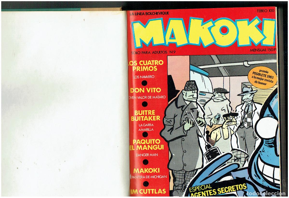 C&oacute;mics: MAKOKI. &iexcl;&iexcl;COMPLETA!! 17 NROS. ENCUADERNADA EN DOS TOMOS. (B/8 RUM) - Foto 3