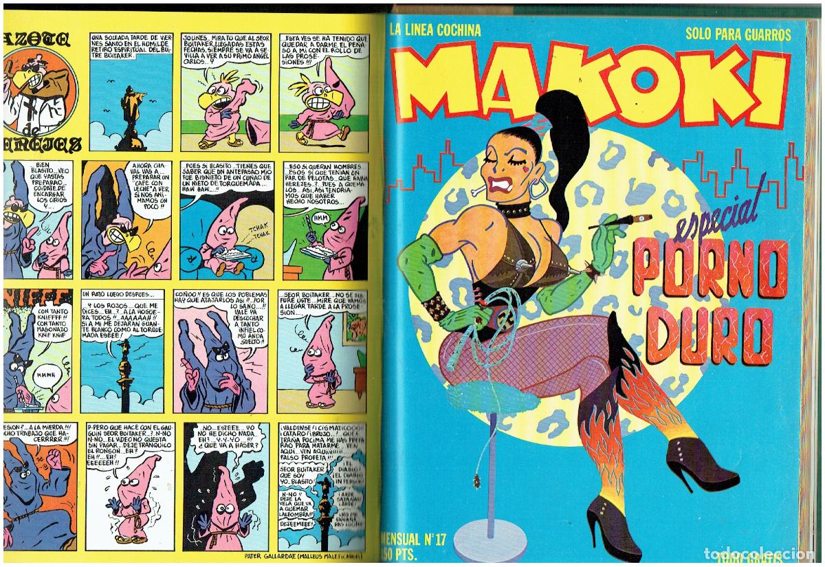 C&oacute;mics: MAKOKI. &iexcl;&iexcl;COMPLETA!! 17 NROS. ENCUADERNADA EN DOS TOMOS. (B/8 RUM) - Foto 4