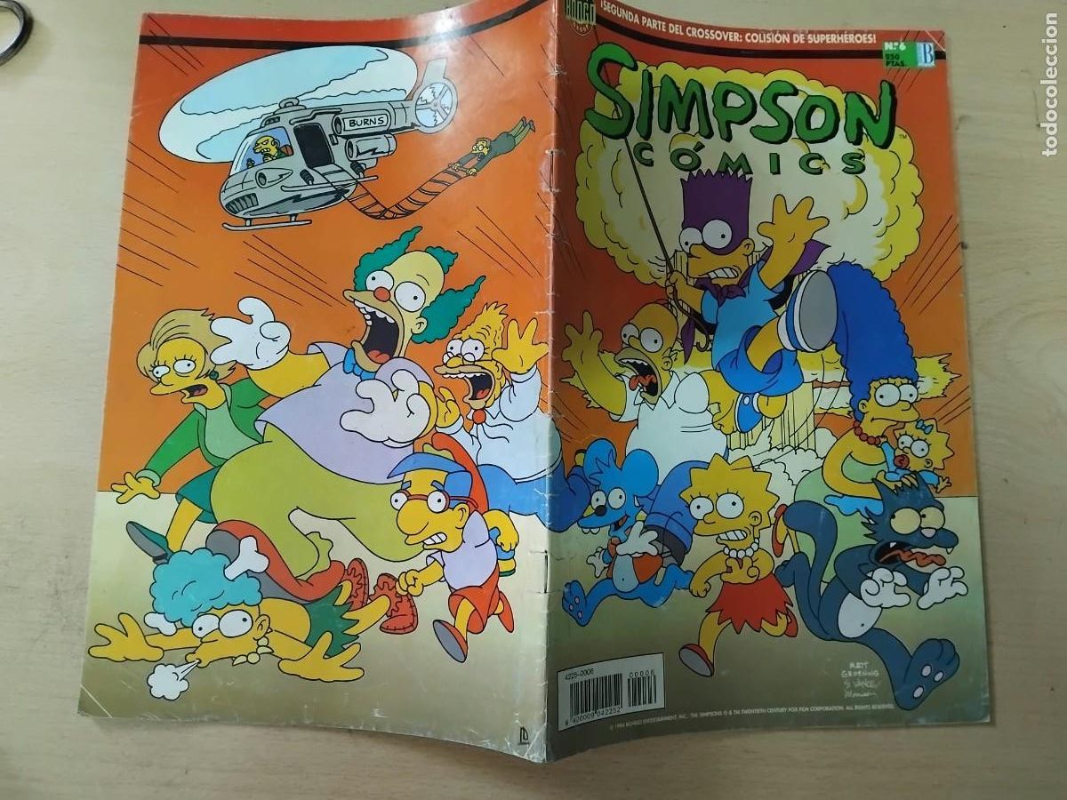 C&oacute;mics: SIMPSON COMICS. NUMERO 6. EDICIONES B (C(A12) - Foto 2