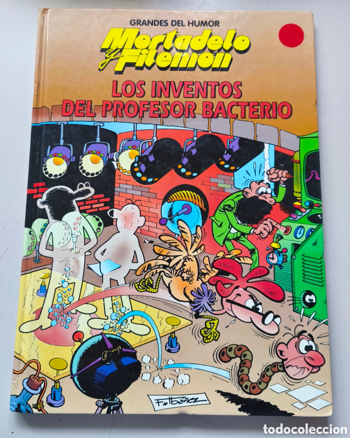 C&oacute;mics: GRANDES DEL HUMOR N&ordm; 1 MORTADELO Y FILEM&Oacute;N, LOS INVENTOS DEL PROFESOR BACTERIO