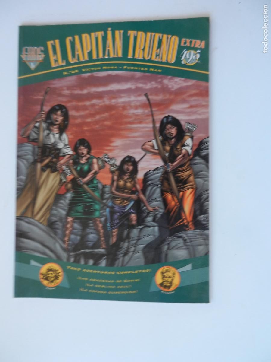 C&oacute;mics: EL CAPITAN TRUENO N&ordm; 20 - EXTRA - DOS AVENTURAS COMPLETAS - EDC. B-2000 - VICTOR MORA
