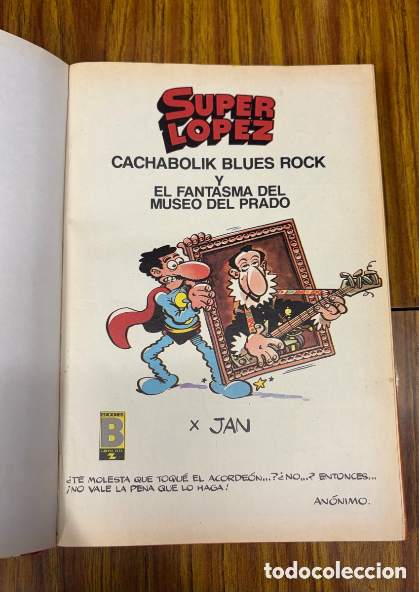 C&oacute;mics: Superlopez volumen 3 a&ntilde;o 1989. Tebeo - Foto 2