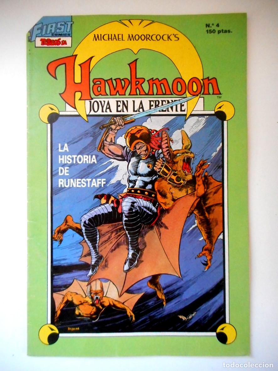C&oacute;mics: HAWKMOON N&ordm;4 (EDICIONES B-OCTUBRE 1988) GERRY CONWAY - RAFAEL KAYANAN