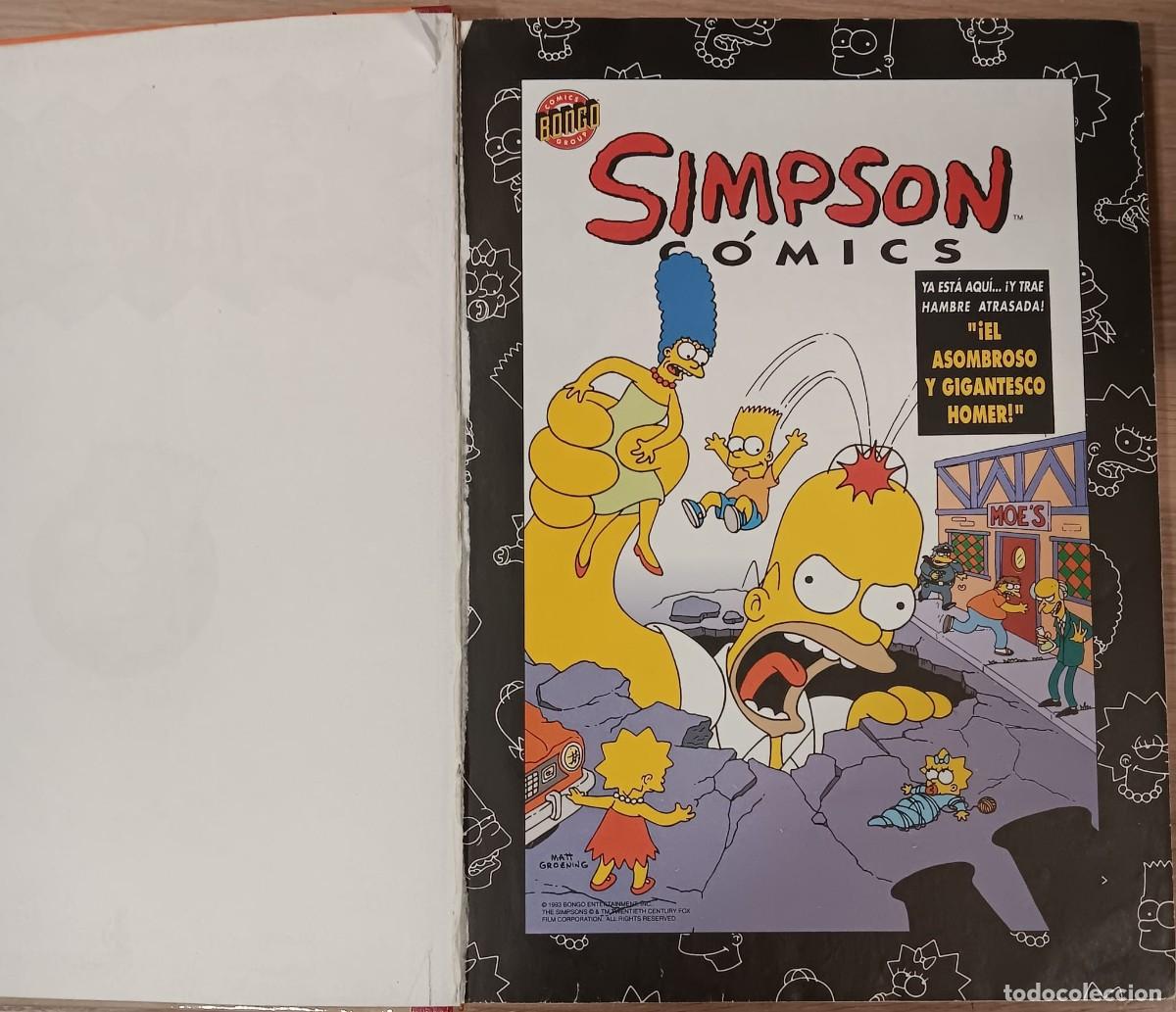 C&oacute;mics: COMIC TOMO SUPER SIMPSON NUMERO 1 EDICIONES B - Foto 3