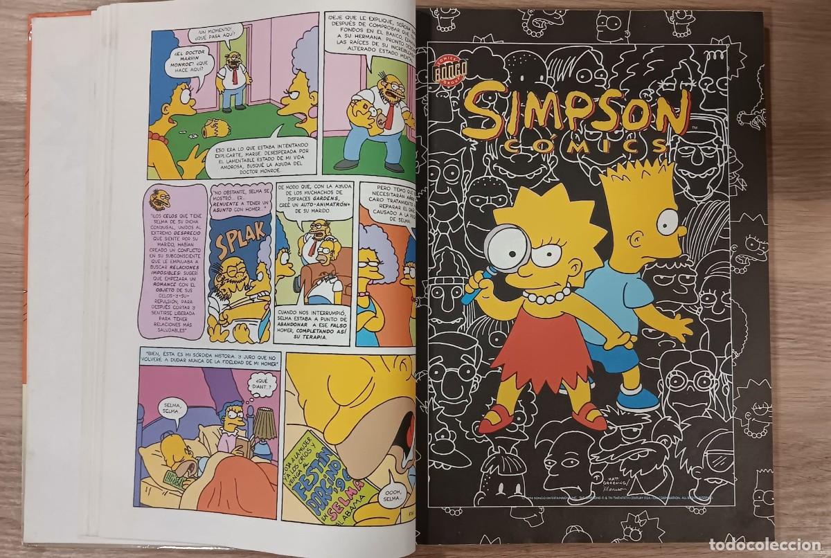 C&oacute;mics: COMIC TOMO SUPER SIMPSON NUMERO 1 EDICIONES B - Foto 4