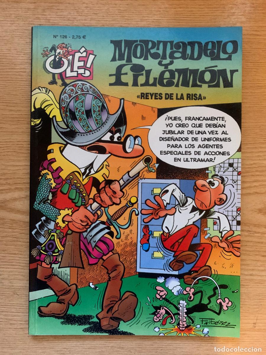 C&oacute;mics: Mortadelo y Filem&oacute;n n&ordm; 126: Reyes de la Risa - Colecci&oacute;n Ol&eacute; - Excelente Estado - Foto 1