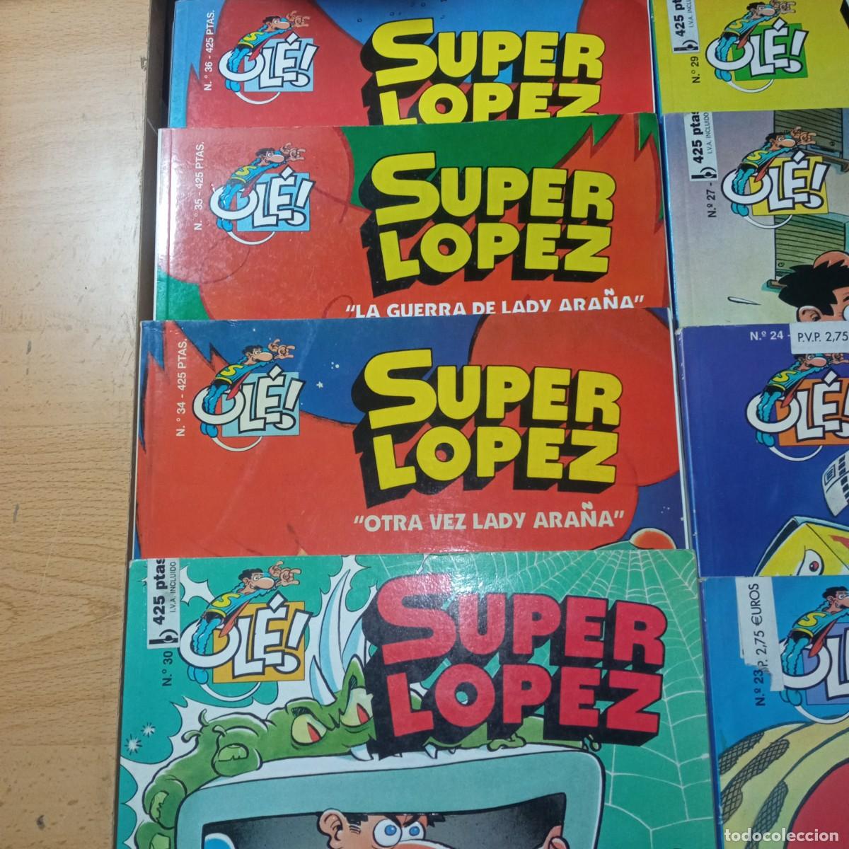 C&oacute;mics: Lote de 12 tebeos Ol&eacute;! Superl&oacute;pez &ndash; Jan - Foto 2