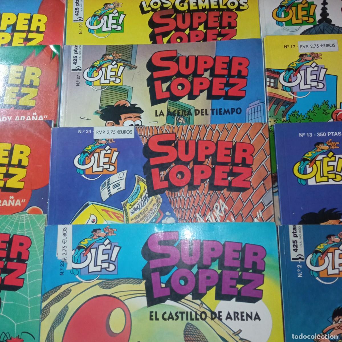 C&oacute;mics: Lote de 12 tebeos Ol&eacute;! Superl&oacute;pez &ndash; Jan - Foto 3