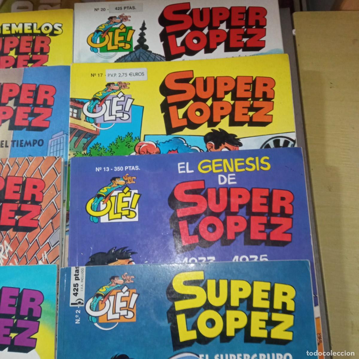 C&oacute;mics: Lote de 12 tebeos Ol&eacute;! Superl&oacute;pez &ndash; Jan - Foto 4