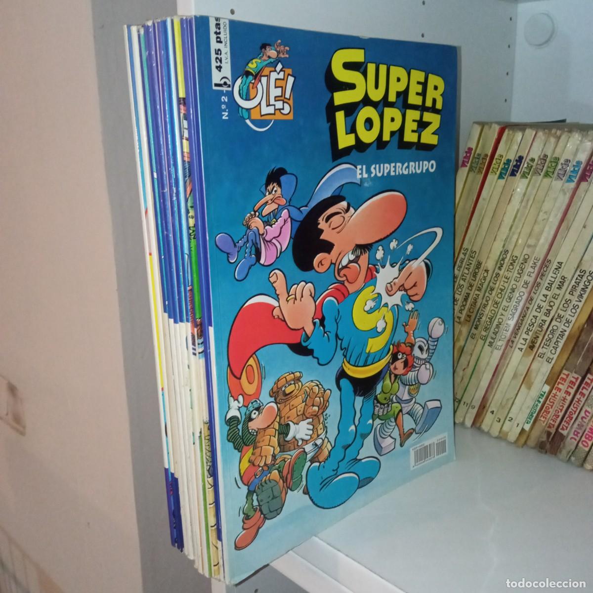 C&oacute;mics: Lote de 12 tebeos Ol&eacute;! Superl&oacute;pez &ndash; Jan - Foto 5