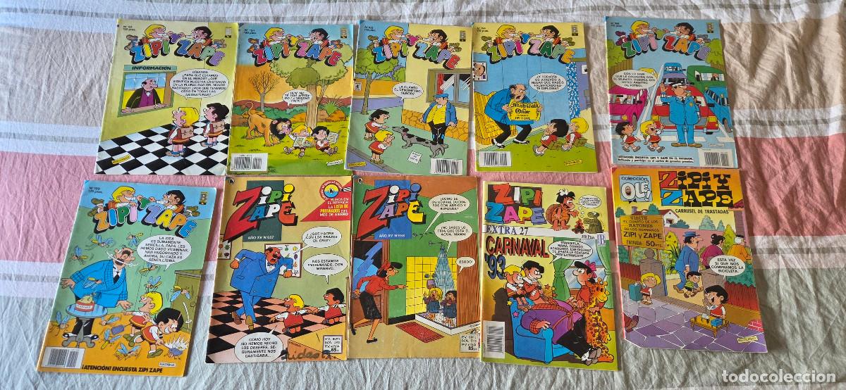 C&oacute;mics: LOTE 10 ZIPI Y ZAPE &ndash; EDICIONES B / BRUGUERA &ndash; N&ordm; 121, 154, 192, 194, 198, 199, 657, 658 + EXTRA 27