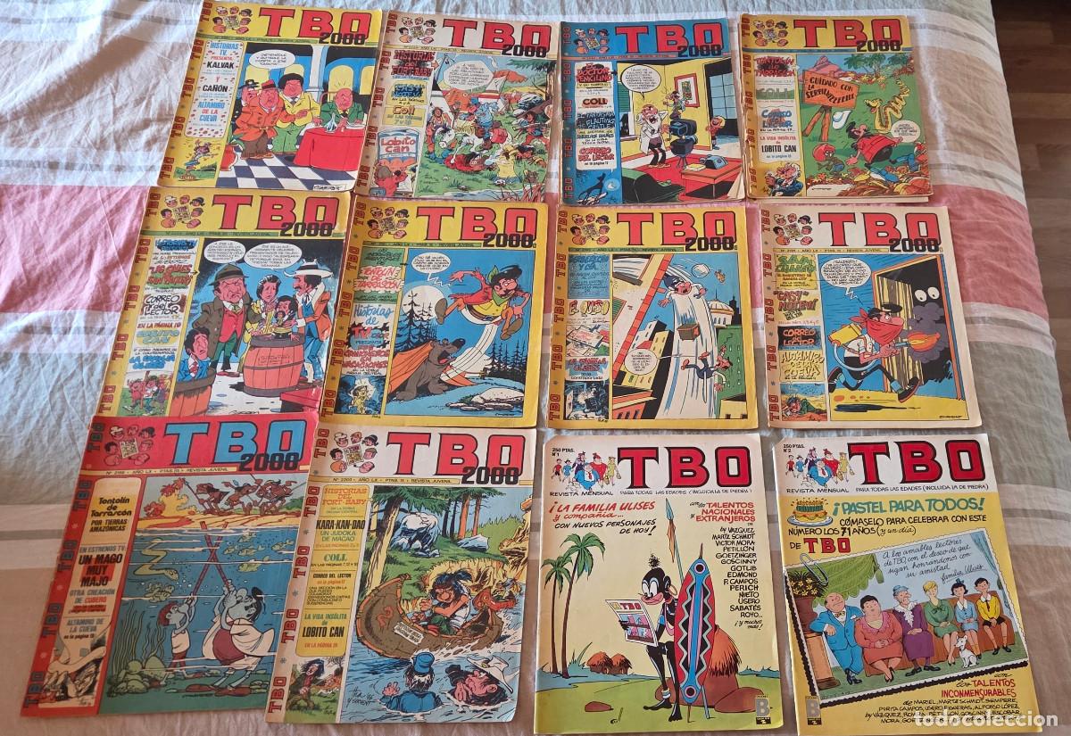 C&oacute;mics: LOTE 12 TBO / TBO 2000 + TBO REVISTA MENSUAL N&ordm; 1 Y 2 &ndash; BUIGAS / EDICIONES B