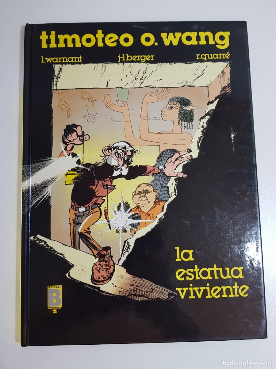 C&oacute;mics: Timoteo O. Wang La estatua viviente n&ordm; 1 Warnant Ediciones B 1&ordf; edici&oacute;n 1990