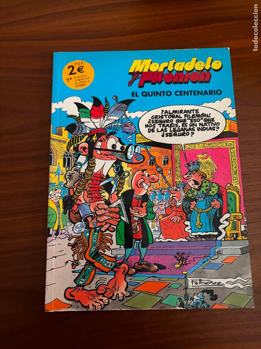 C&oacute;mics: MORTADELO Y FILEM&Oacute;N EL QUINTO CETENARIO , SOLIDARIDAD CARREFOUR , R&Uacute;STICA