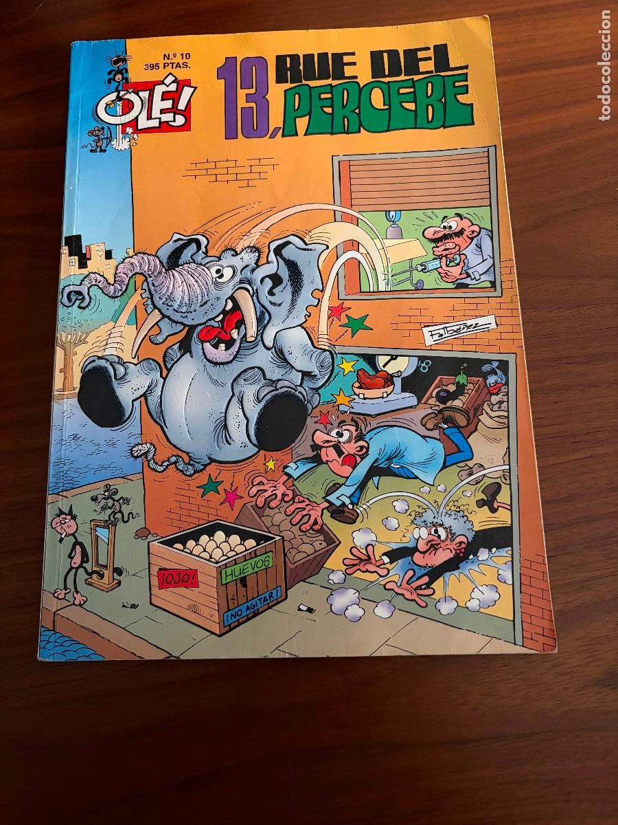 C&oacute;mics: COLECCI&Oacute;N OL&Eacute; N&ordm; 10 , 13 RUE DEL PERCEBE , R&Uacute;STICA , 1&ordf; EDICI&Oacute;N , EDICIONES B