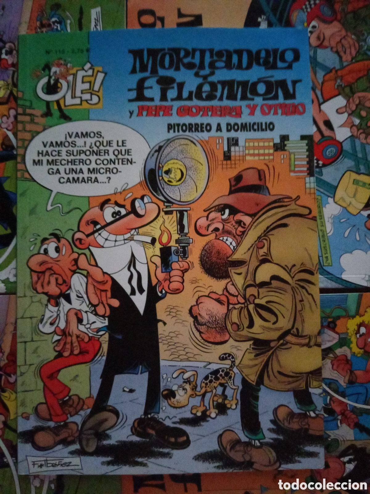 C&oacute;mics: Colecci&oacute;n ol&eacute; Ol&eacute; Mortadelo y Filem&oacute;n 115 cj79 - Foto 1