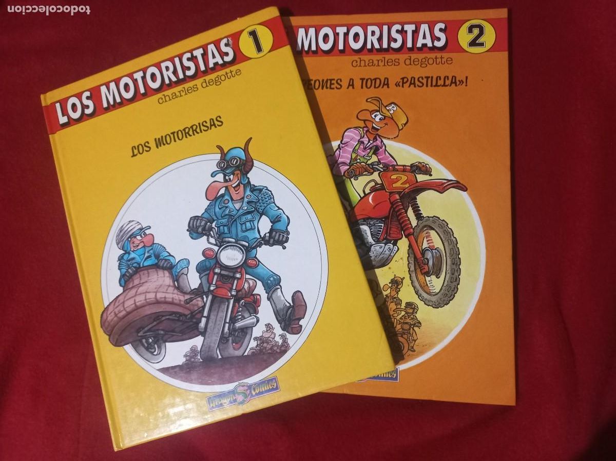 C&oacute;mics: LOS MOTORISTAS COMPLETA 2 COMICS - C. DEGOTTE - DRAGON COMICS - CARTONE