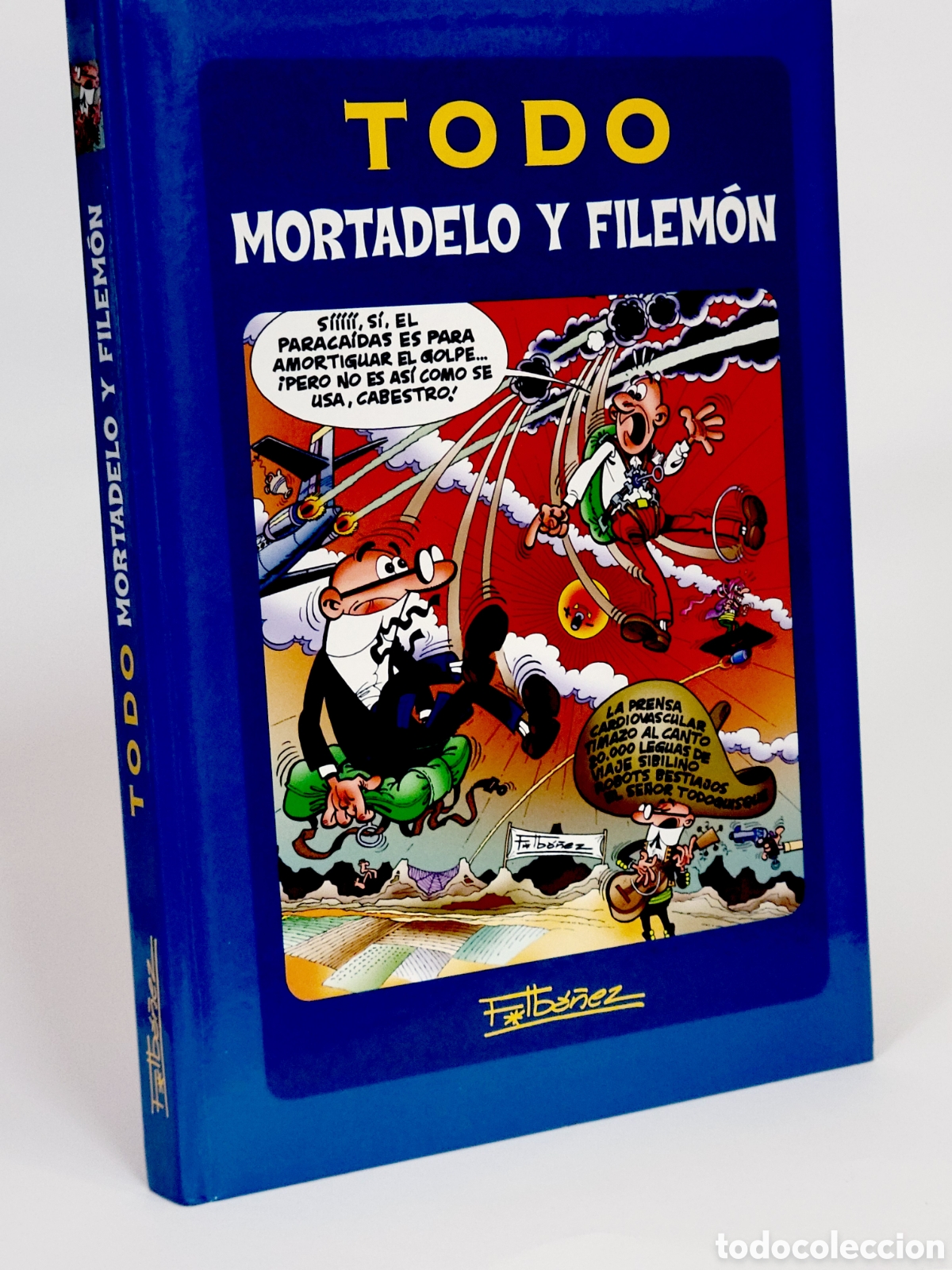 C&oacute;mics: C&Oacute;MIC TODO MORTADELO Y FILEM&Oacute;N PRIMERA EDICI&Oacute;N EDICIONES B TAPA DURA DE KIOSCO