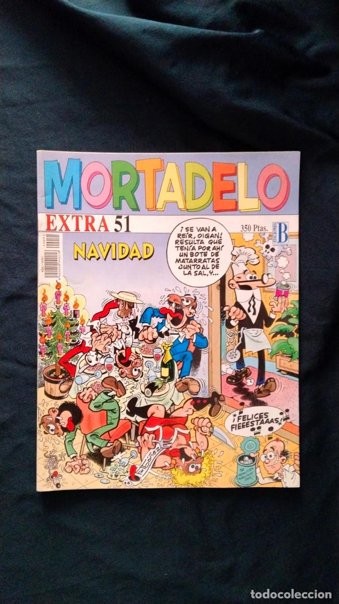 C&oacute;mics: MORTADELO EXTRA 51 NAVIDAD- EDICIONES B, GRAPA- INCLUYE HISTORIETA DE JAN- MBE