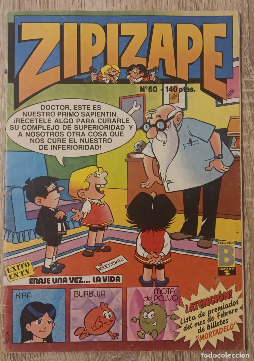 C&oacute;mics: COMIC ZIPI Y ZAPE NUMERO 50 EDICIONES B 1987 - Foto 1