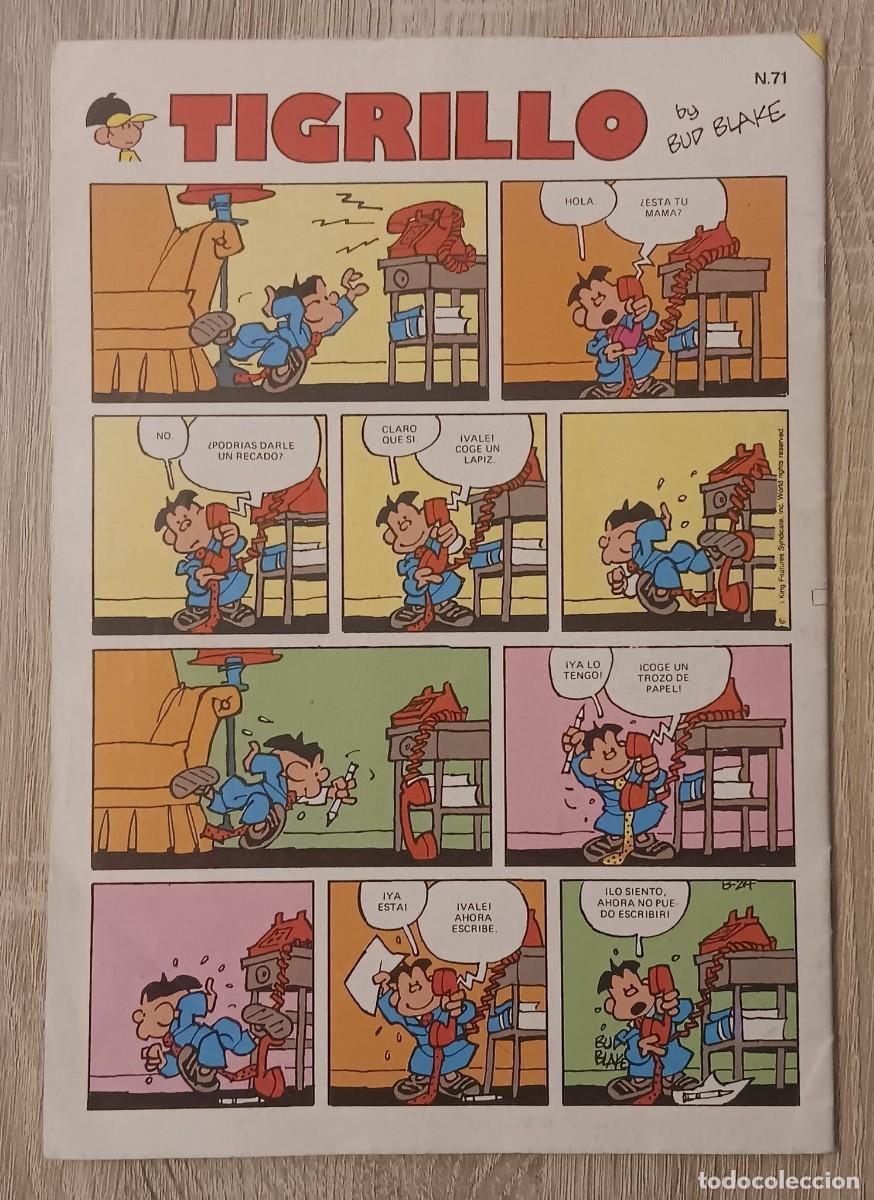 C&oacute;mics: COMIC ZIPI Y ZAPE NUMERO 71 EDICIONES B 1987 - Foto 4