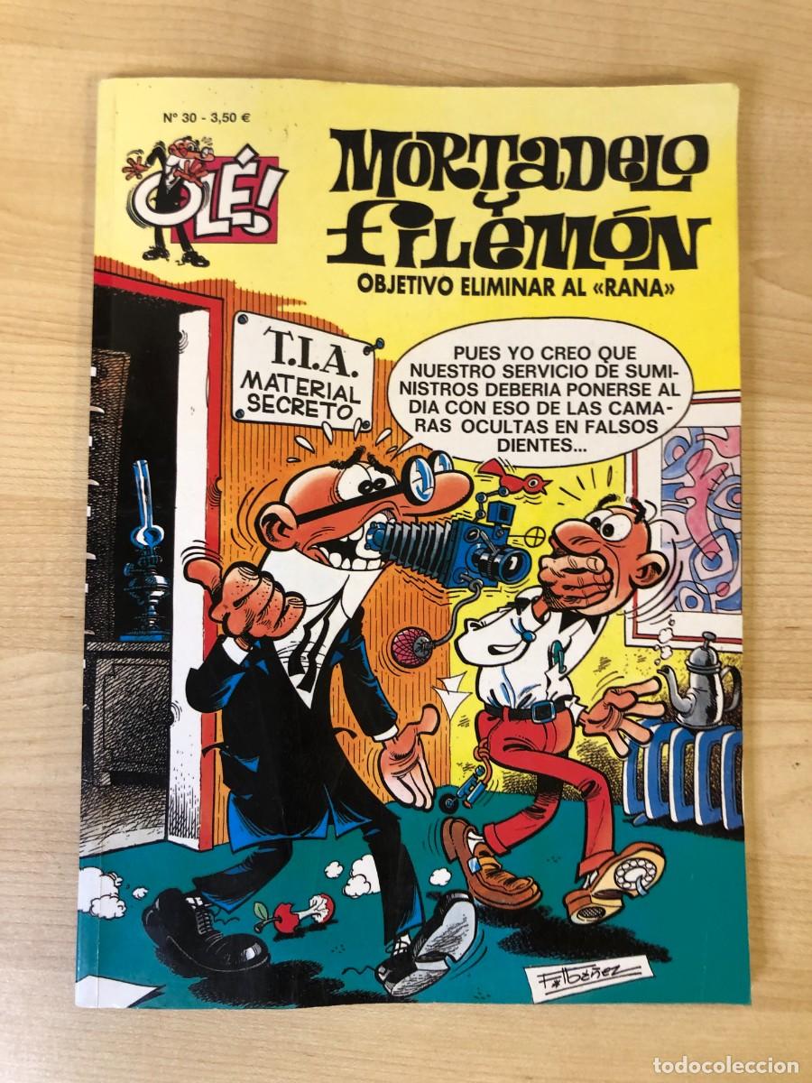 C&oacute;mics: Mortadelo y Filem&oacute;n Objetivo eliminar al Rana N&ordm; 30 Colecci&oacute;n Ol&eacute; Ediciones B 5&ordf; Ed 2006 Ib&aacute;&ntilde;ez