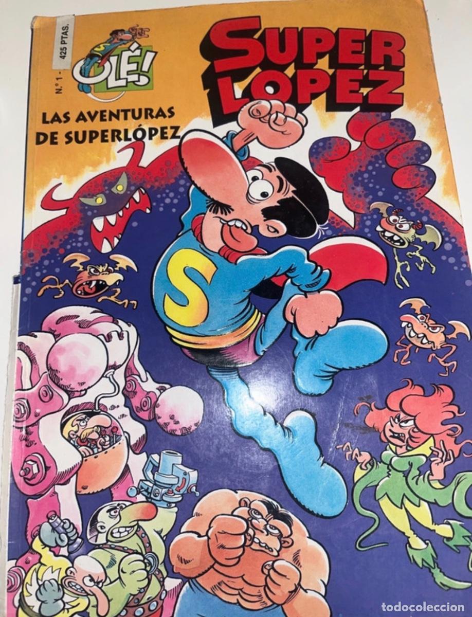 C&oacute;mics: **S&Uacute;PER L&Oacute;PEZ &ndash; COLECCI&Oacute;N OL&Eacute; &ndash; 425 PESETAS**
