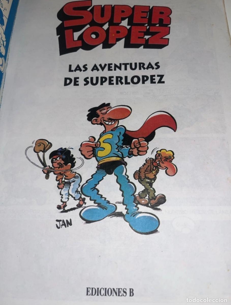 C&oacute;mics: **S&Uacute;PER L&Oacute;PEZ &ndash; COLECCI&Oacute;N OL&Eacute; &ndash; 425 PESETAS** - Foto 3