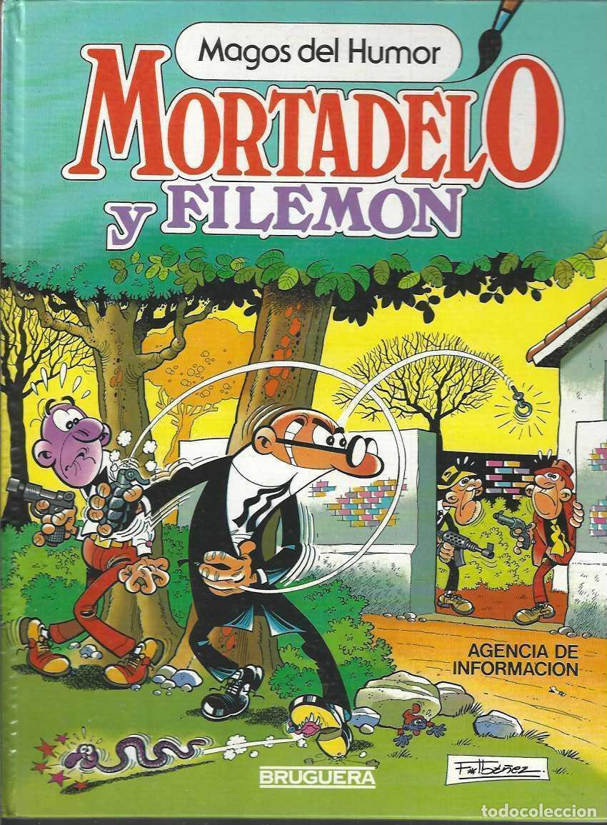 C&oacute;mics: MAGOS DEL HUMOR N&ordm; 9 - MORTADELO Y FILEMON: AGENCIA DE INFORMACION - ED. B - BUEN ESTADO