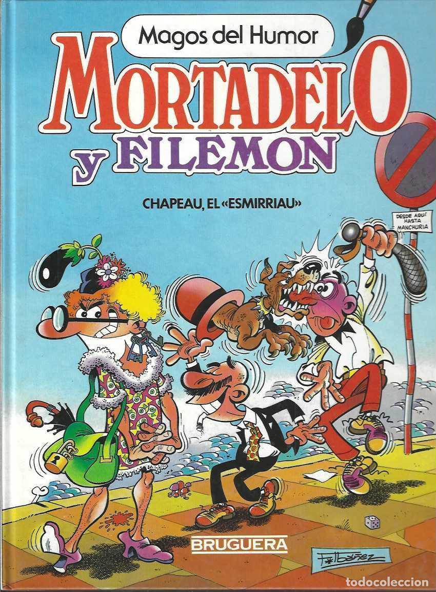 C&oacute;mics: MAGOS DEL HUMOR N&ordm; 8 - MORTADELO Y FILEMON: CHAPEAU EL ESMIRRIAU - ED. B - BUEN ESTADO