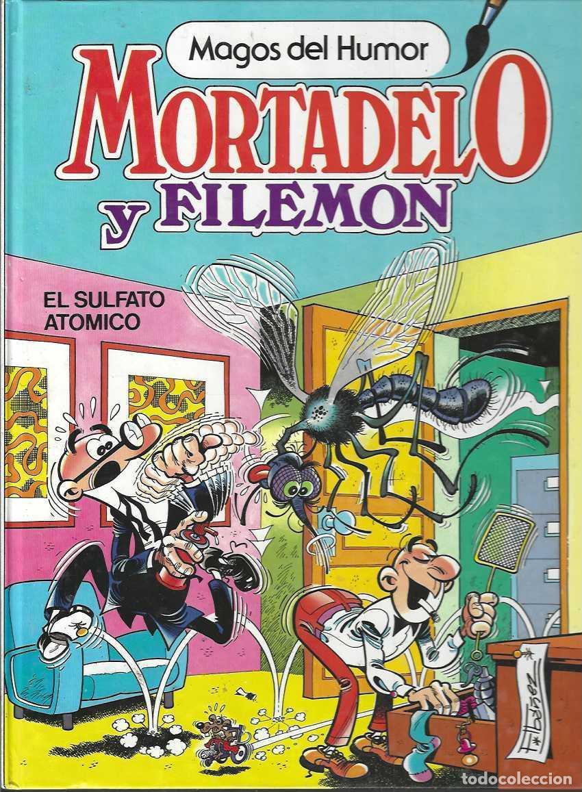 C&oacute;mics: MAGOS DEL HUMOR N&ordm; 1 - MORTADELO Y FILEMON: EL SULFATO ATOMICO - ED. B - BUEN ESTADO