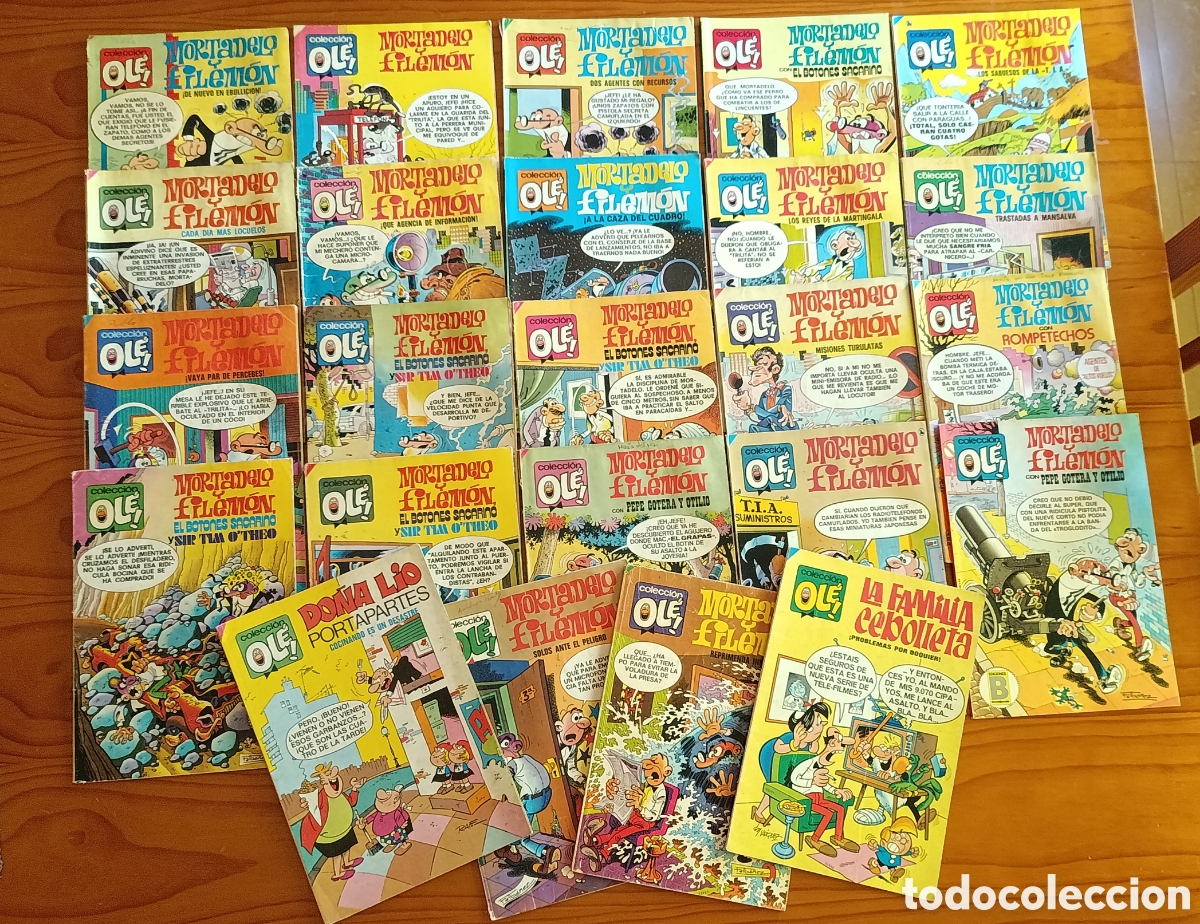 C&oacute;mics: Lote c&oacute;mics Ol&eacute; Mortadelo y Filem&oacute;n