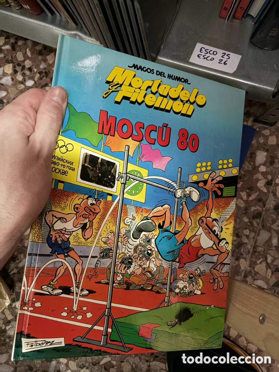 C&oacute;mics: Esco26 MAGOS DEL HUMOR MOSC&Uacute; 80 mortadelo y Filem&oacute;n Francisco Ib&aacute;&ntilde;ez