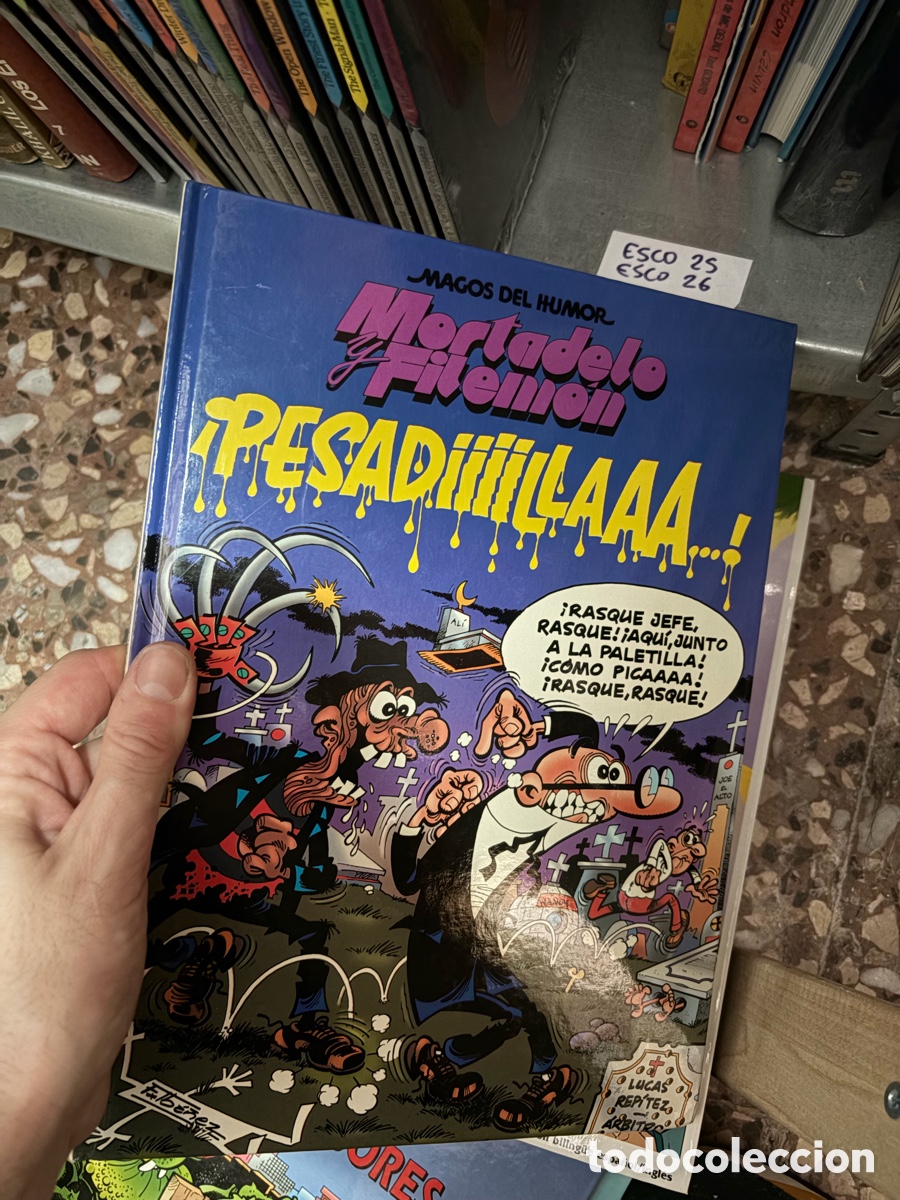C&oacute;mics: Esco26 MAGOS DEL HUMOR pesadilla &iexcl;pesadiiiillaaa! mortadelo y Filem&oacute;n Francisco Ib&aacute;&ntilde;ez