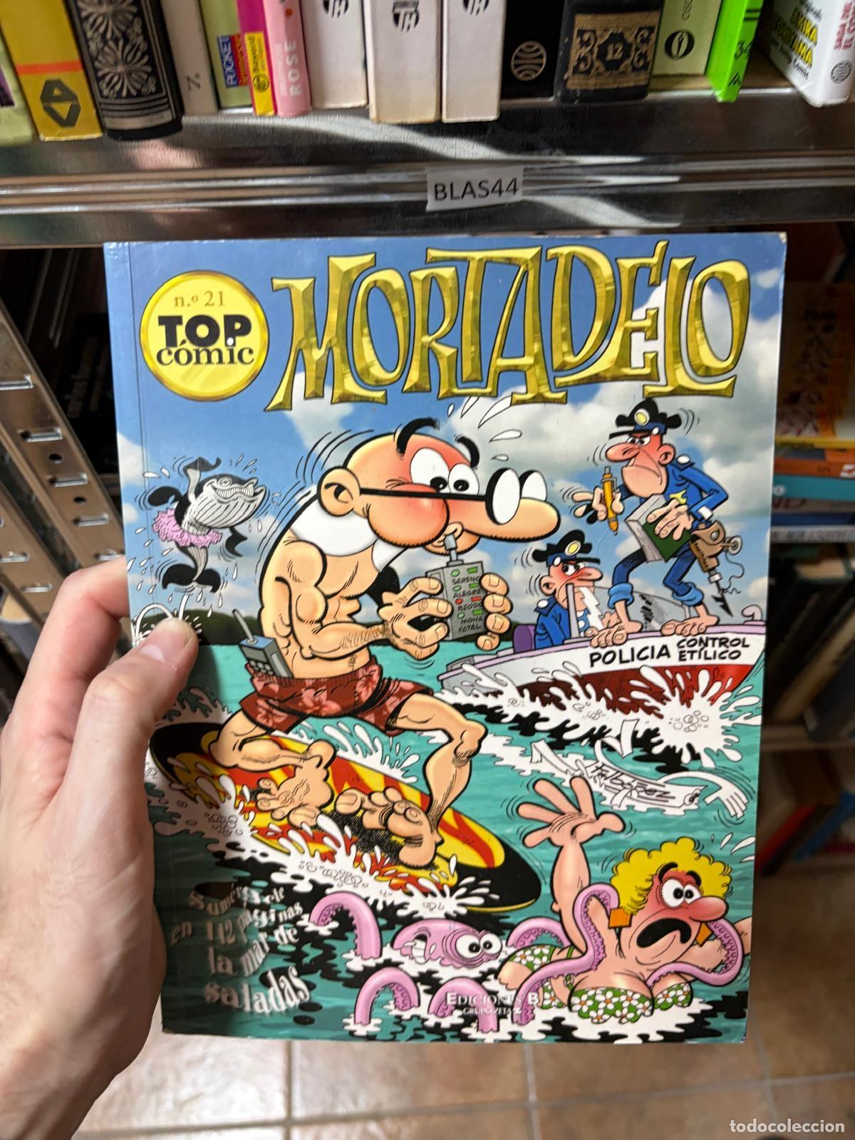 C&oacute;mics: BLAS44 - Mortadelo. Top C&oacute;mic n&ordm; 21 - Ediciones B - Foto 1