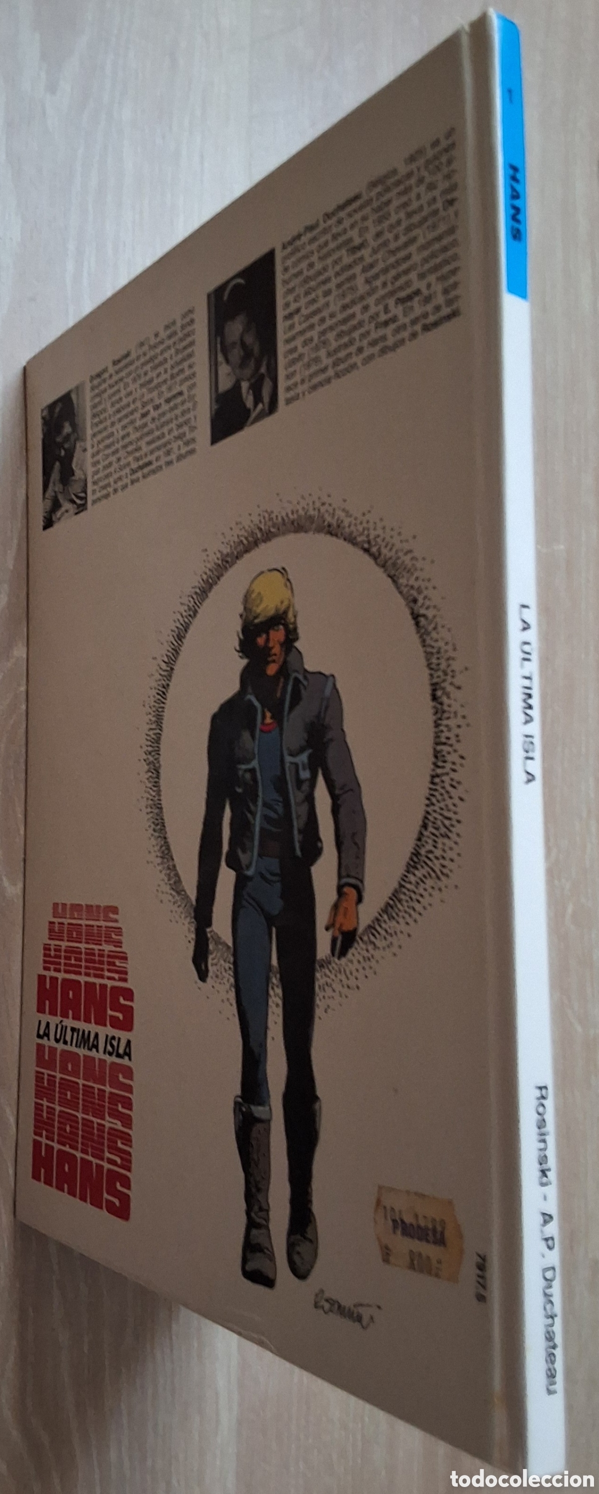 C&oacute;mics: Hans comic n&uacute;mero 1 la &uacute;ltima isla a&ntilde;o 1989 edita B - Foto 2