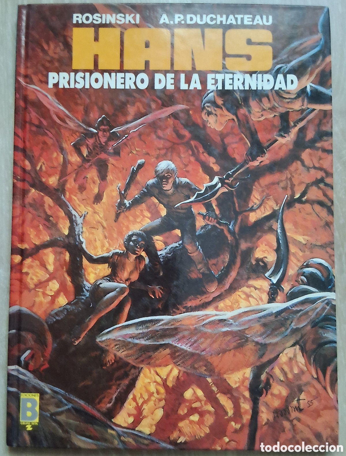 C&oacute;mics: Hans comic n&uacute;mero 2 prisionero de la eternidad a&ntilde;o 1990/6 edici&oacute;n 1&deg; edita B