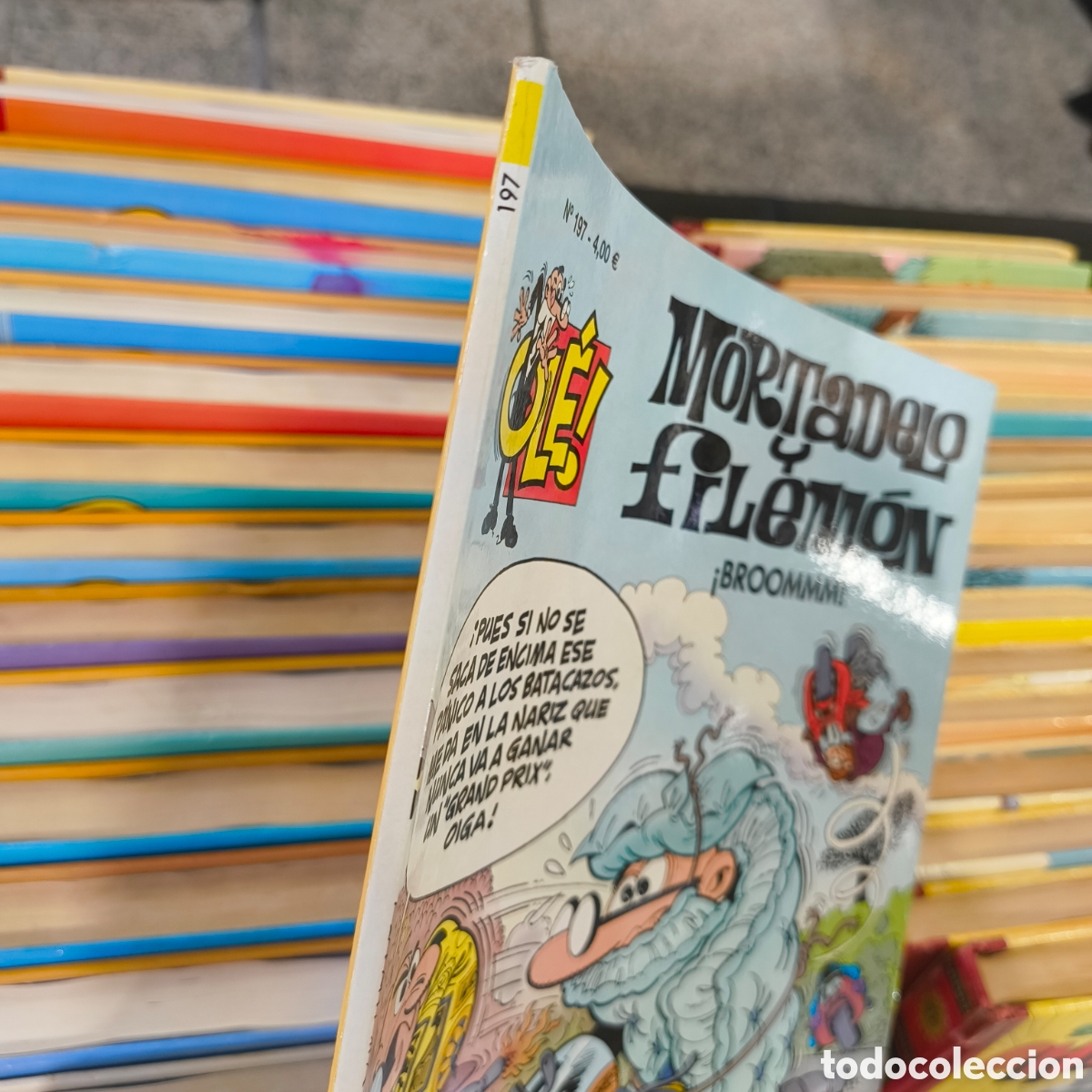 C&oacute;mics: Ol&eacute; Mortadelo y Filem&oacute;n n&ordm; 197 &ndash; &iexcl;Broommm! - Foto 3