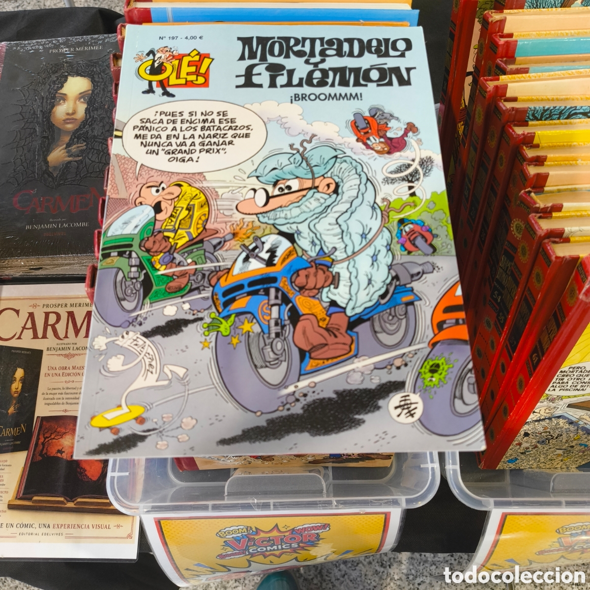 C&oacute;mics: Ol&eacute; Mortadelo y Filem&oacute;n n&ordm; 197 &ndash; &iexcl;Broommm! - Foto 1