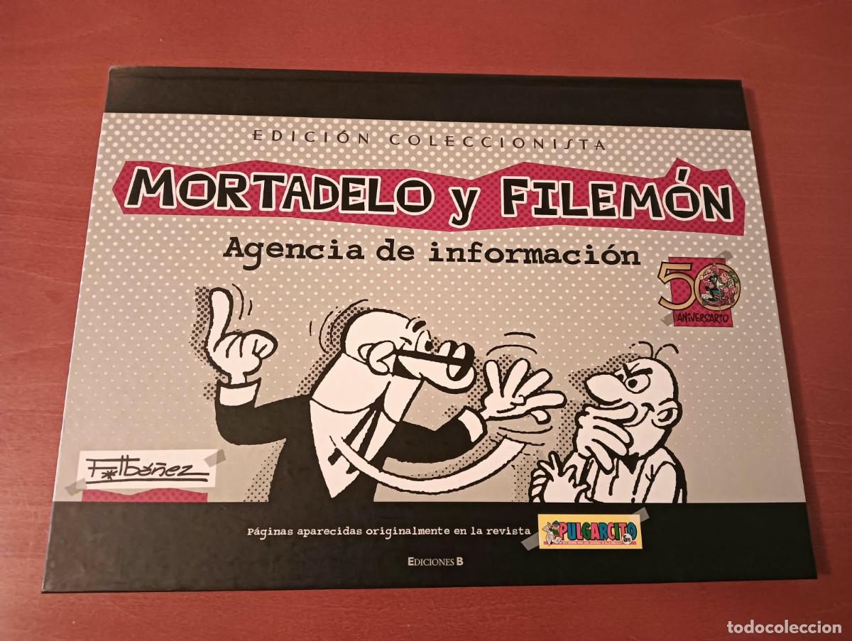 C&oacute;mics: Mortadelo y Filem&oacute;n. Agencia de informaci&oacute;n EDICION COLECCIONISTA 50 ANIVERSARIO EDICIONES B