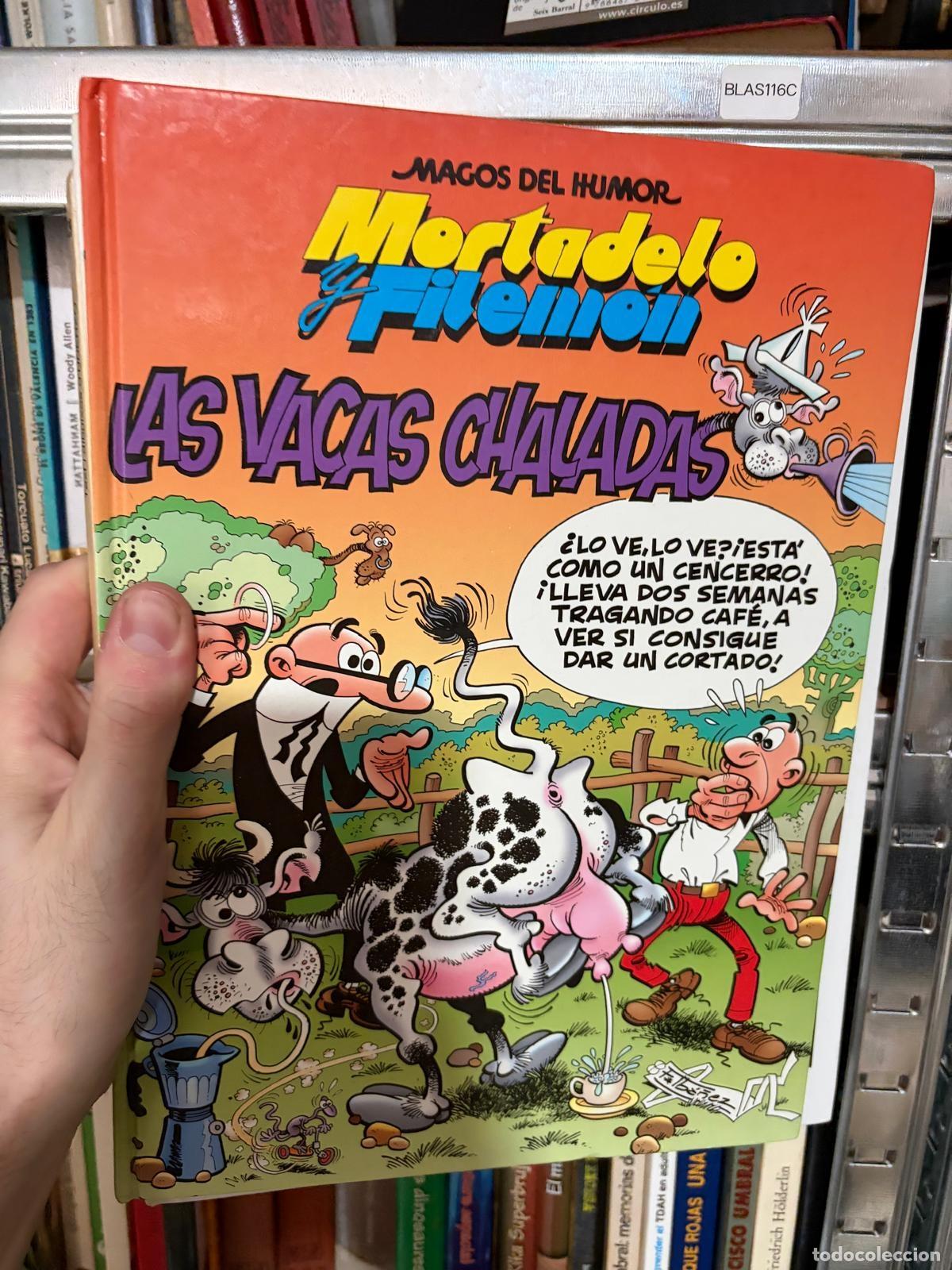 C&oacute;mics: BLAS116C - Francisco Ib&aacute;&ntilde;ez - Mortadelo y Filem&oacute;n. Las vacas chaladas - Ediciones B