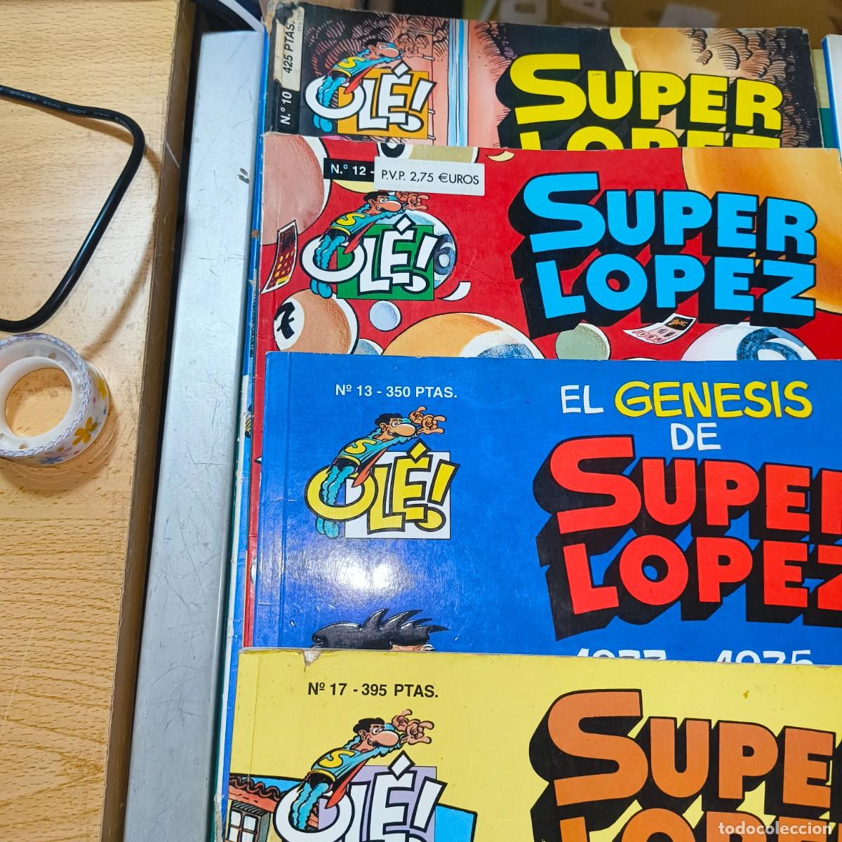 C&oacute;mics: Lote de 11 c&oacute;mics Ol&eacute; Superl&oacute;pez - Foto 4